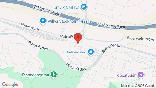 Bostadsrätter till salu i Sundbyberg - kort over placeringen