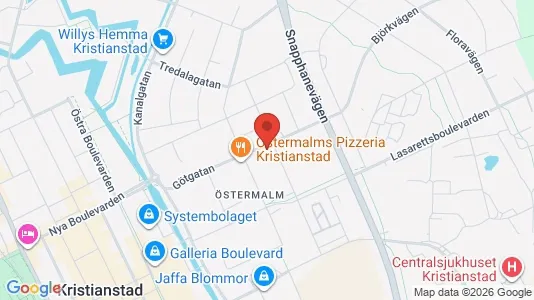 Bostadsrätter till salu i Kristianstad - Bild från Google Street View