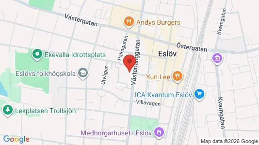 Bostadsrätter till salu i Eslöv - Bild från Google Street View