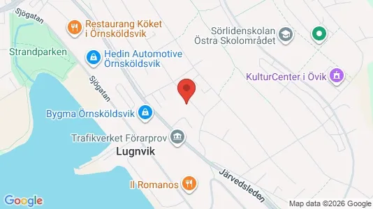 Bostadsrätter till salu i Örnsköldsvik - Bild från Google Street View
