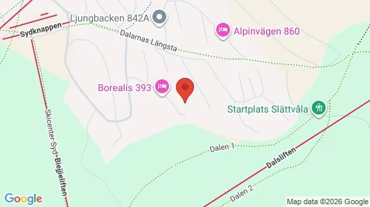 Bostadsrätter till salu i Älvdalen - Bild från Google Street View
