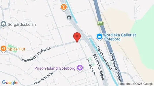 Lägenheter till salu i Mölndal - kort over placeringen