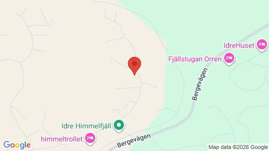 Lägenheter till salu i Älvdalen - kort over placeringen