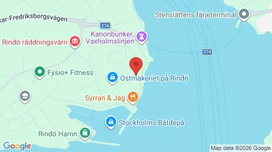 Lägenheter till salu i Vaxholm - kort over placeringen