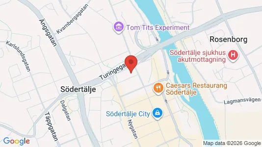Lägenheter att hyra i Södertälje - Bild från Google Street View