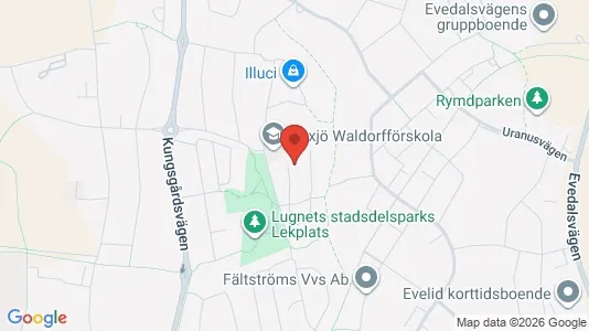 Bostadsrätter till salu i Växjö - Bild från Google Street View