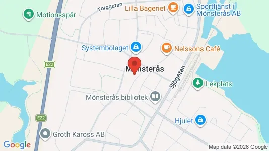 Lägenheter att hyra i Mönsterås - Bild från Google Street View