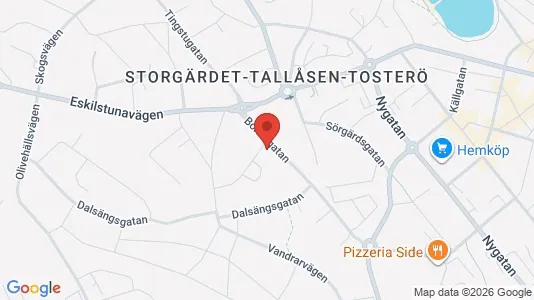 Lägenheter att hyra i Strängnäs - Bild från Google Street View