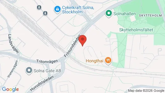 Lägenheter att hyra i Solna - Bild från Google Street View