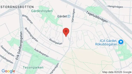 Lägenheter att hyra i Gärdet/Djurgården - Bild från Google Street View