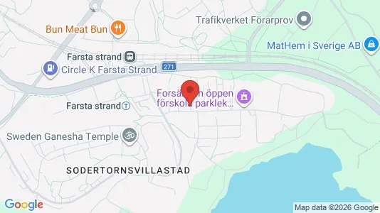 Lägenheter att hyra i Söderort - kort over placeringen