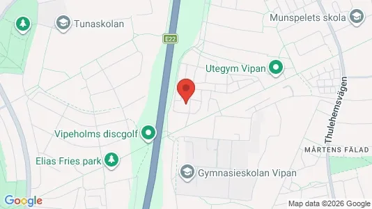 Lägenheter att hyra i Lund - kort over placeringen
