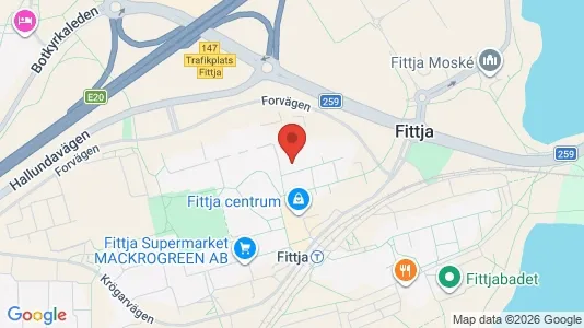 Lägenheter att hyra i Botkyrka - kort over placeringen