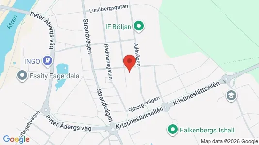 Lägenheter att hyra i Falkenberg - Bild från Google Street View