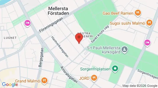 Lägenheter att hyra i Malmö Centrum - Bild från Google Street View
