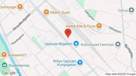 Lägenheter att hyra i Uppsala - Bild från Google Street View