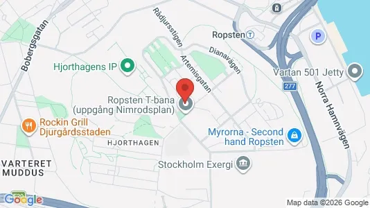 Lägenheter att hyra i Gärdet/Djurgården - Bild från Google Street View