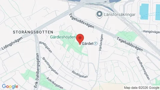 Lägenheter att hyra i Gärdet/Djurgården - Bild från Google Street View