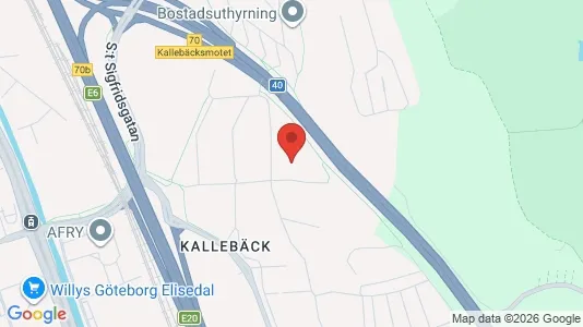 Lägenheter att hyra i Örgryte-Härlanda - Bild från Google Street View