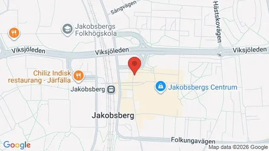 Lägenheter att hyra i Järfälla - kort over placeringen