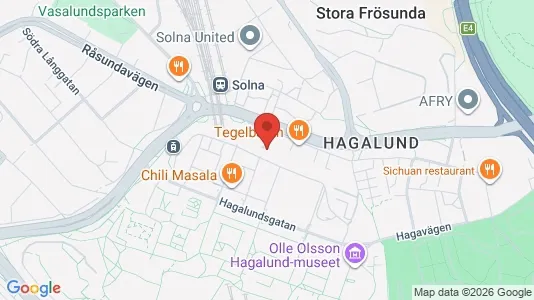 Lägenheter att hyra i Solna - Bild från Google Street View