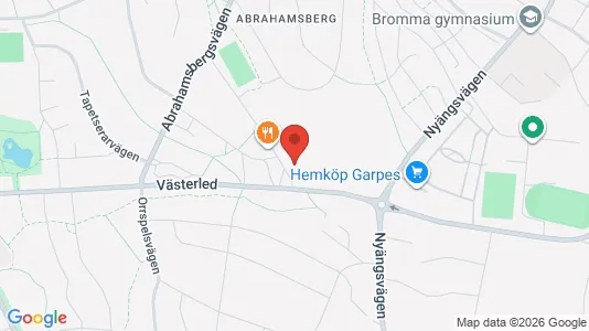 Lägenheter att hyra i Västerort - kort over placeringen