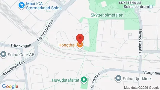 Lägenheter att hyra i Solna - Bild från Google Street View