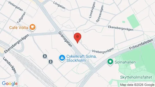 Lägenheter att hyra i Solna - Bild från Google Street View
