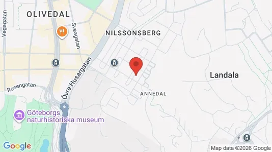 Lägenheter att hyra i Göteborg Centrum - kort over placeringen
