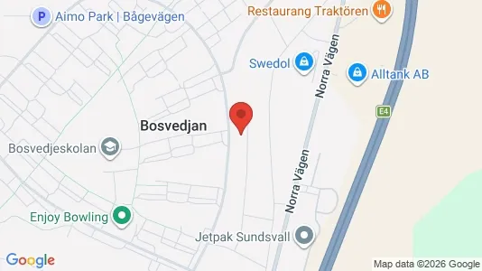 Lägenheter att hyra i Sundsvall - Bild från Google Street View