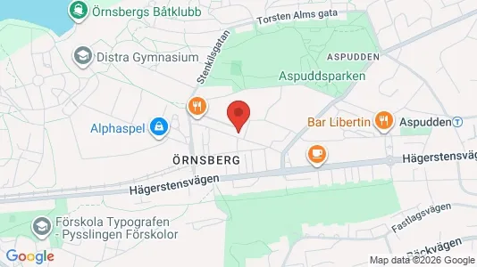 Lägenheter att hyra i Söderort - kort over placeringen