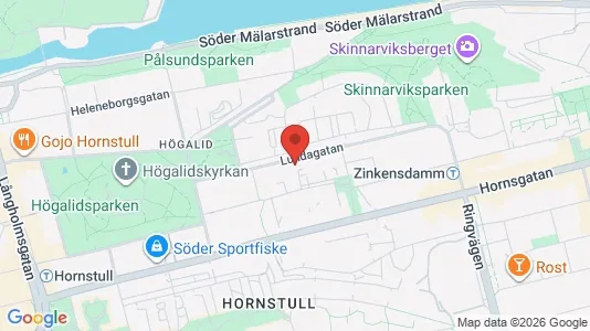 Lägenheter att hyra i Södermalm - Bild från Google Street View