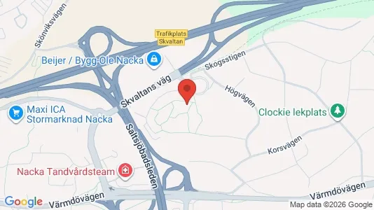 Lägenheter att hyra i Nacka - Bild från Google Street View
