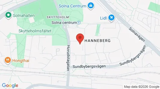 Lägenheter att hyra i Solna - Bild från Google Street View