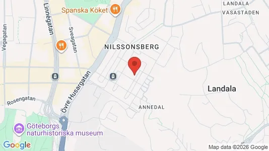Lägenheter att hyra i Göteborg Centrum - kort over placeringen
