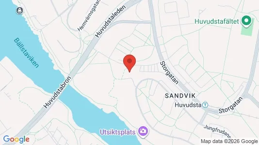 Lägenheter att hyra i Solna - Bild från Google Street View