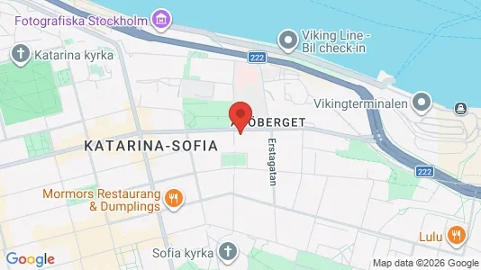 Lägenheter att hyra i Södermalm - kort over placeringen