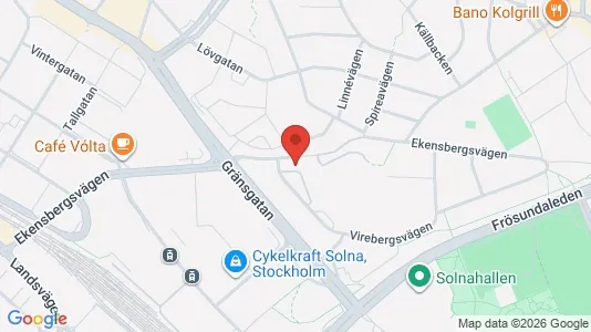 Lägenheter att hyra i Solna - Bild från Google Street View