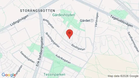 Lägenheter att hyra i Gärdet/Djurgården - Bild från Google Street View