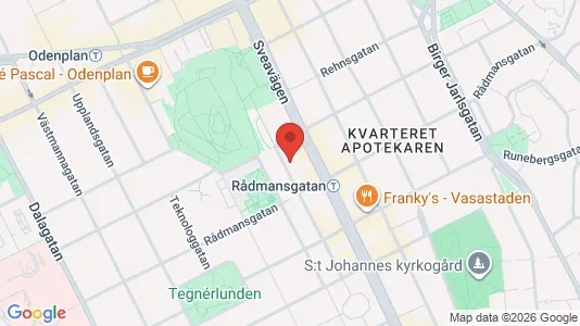 Lägenheter att hyra i Vasastan - Bild från Google Street View