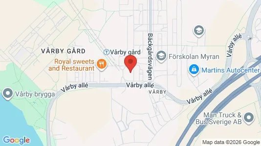 Lägenheter att hyra i Huddinge - Bild från Google Street View