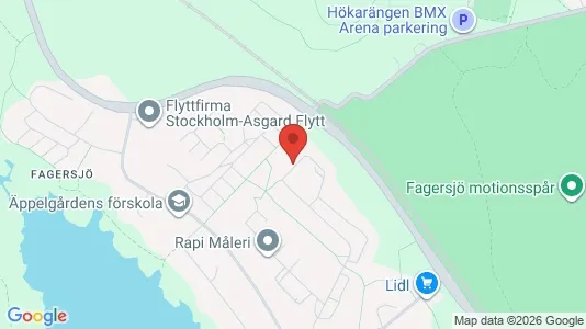 Lägenheter att hyra i Söderort - kort over placeringen