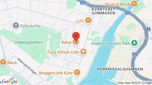 Lägenheter att hyra i Södermalm - kort over placeringen