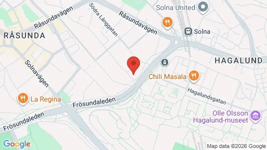 Lägenheter att hyra i Solna - Bild från Google Street View