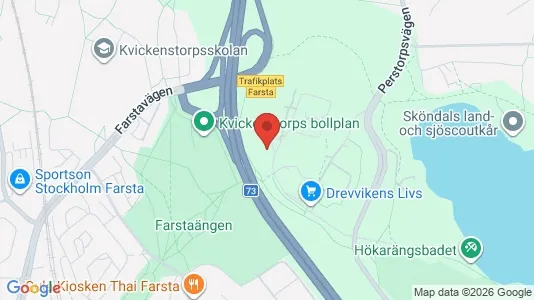 Lägenheter att hyra i Huddinge - Bild från Google Street View