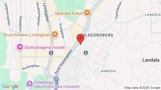 Lägenheter att hyra i Göteborg Centrum - kort over placeringen
