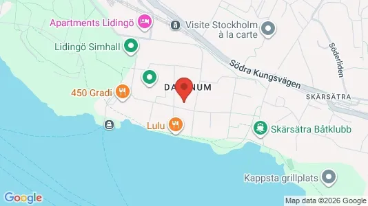 Lägenheter att hyra i Lidingö - Bild från Google Street View