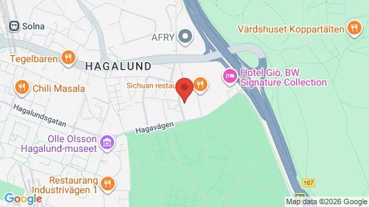 Lägenheter att hyra i Solna - Bild från Google Street View