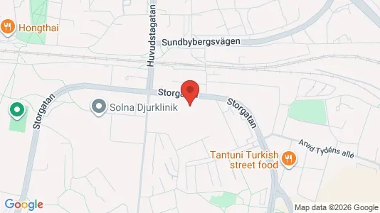 Lägenheter att hyra i Solna - Bild från Google Street View