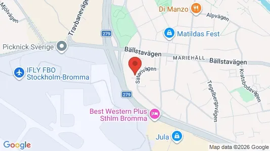 Lägenheter att hyra i Västerort - kort over placeringen